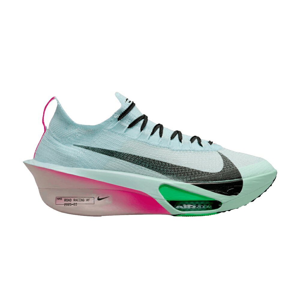 ナイキ ズーム 青色 ブルー 緑 グリーン NEXT% GLACIER FOAM スニーカー メンズ NIKE AIR ZOOM ALPHAFLY 3 BLUE MINT / GLACIER BLUE MINT FOAM GREEN