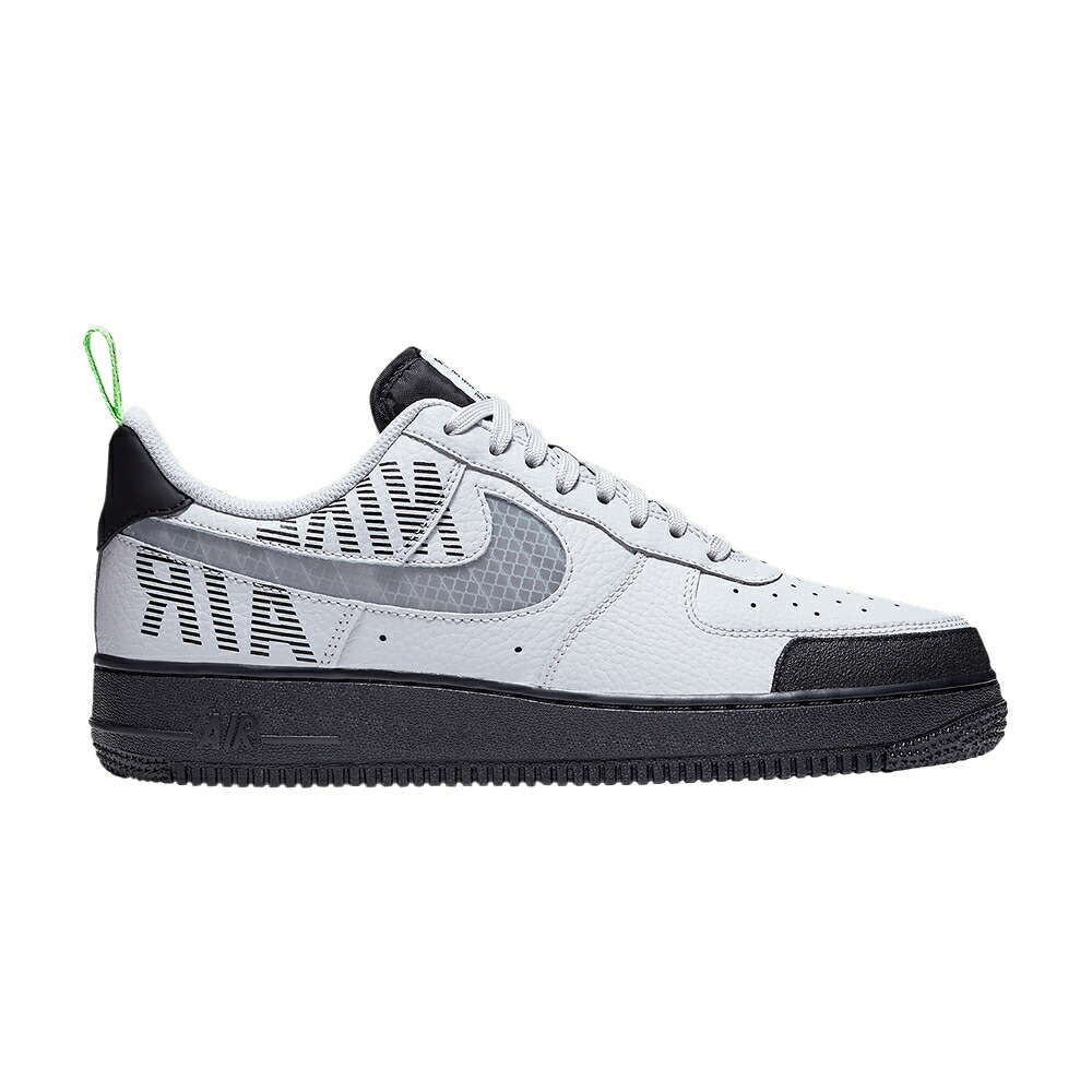 ナイキ 薄墨色 薄墨色 黒いこと 黒いこと 空軍 \u0027UNDER GREY\u0027 スニーカー メンズ NIKE AIR FORCE 1 LOW CONSTRUCTION - / VAST GREY GUNSMOKE BLACK