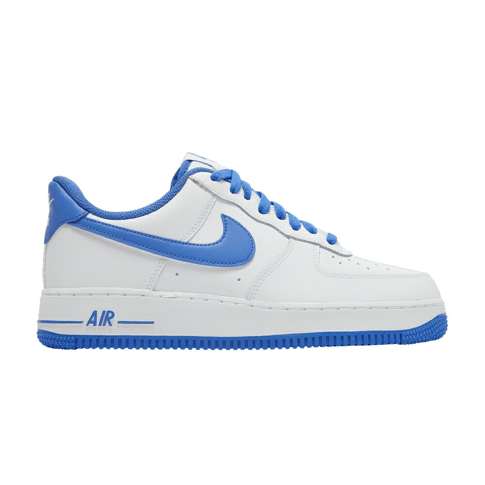 ナイキ 白いこと 白いこと 青味 青み 空軍 \u002707 \u0027WHITE BLUE\u0027 スニーカー メンズ NIKE AIR FORCE 1 MEDIUM / WHITE MEDIUM BLUE
