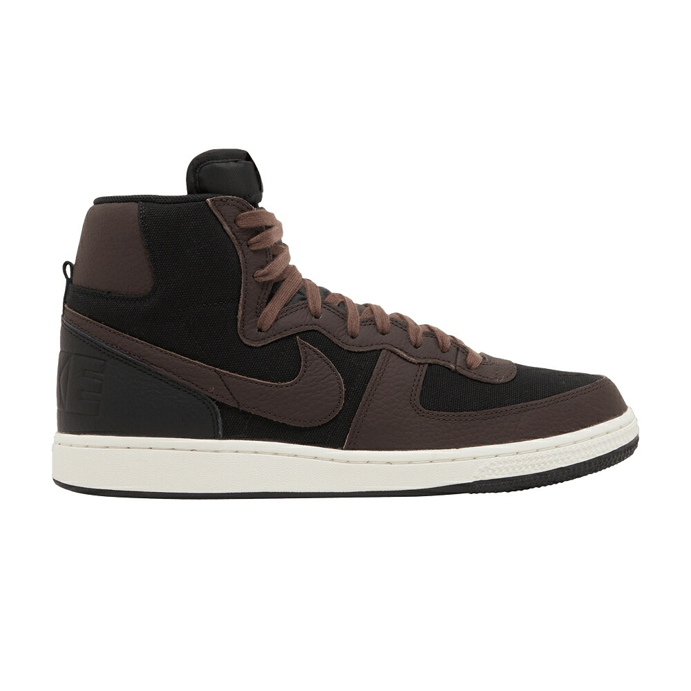 ナイキ ターミネーター ご機嫌 黒いこと 黒いこと 赤銅色 赤銅色 \u0027VELVET BROWN\u0027 スニーカー メンズ NIKE TERMINATOR HIGH / BLACK VELVET BROWN BAROQUE BROWN