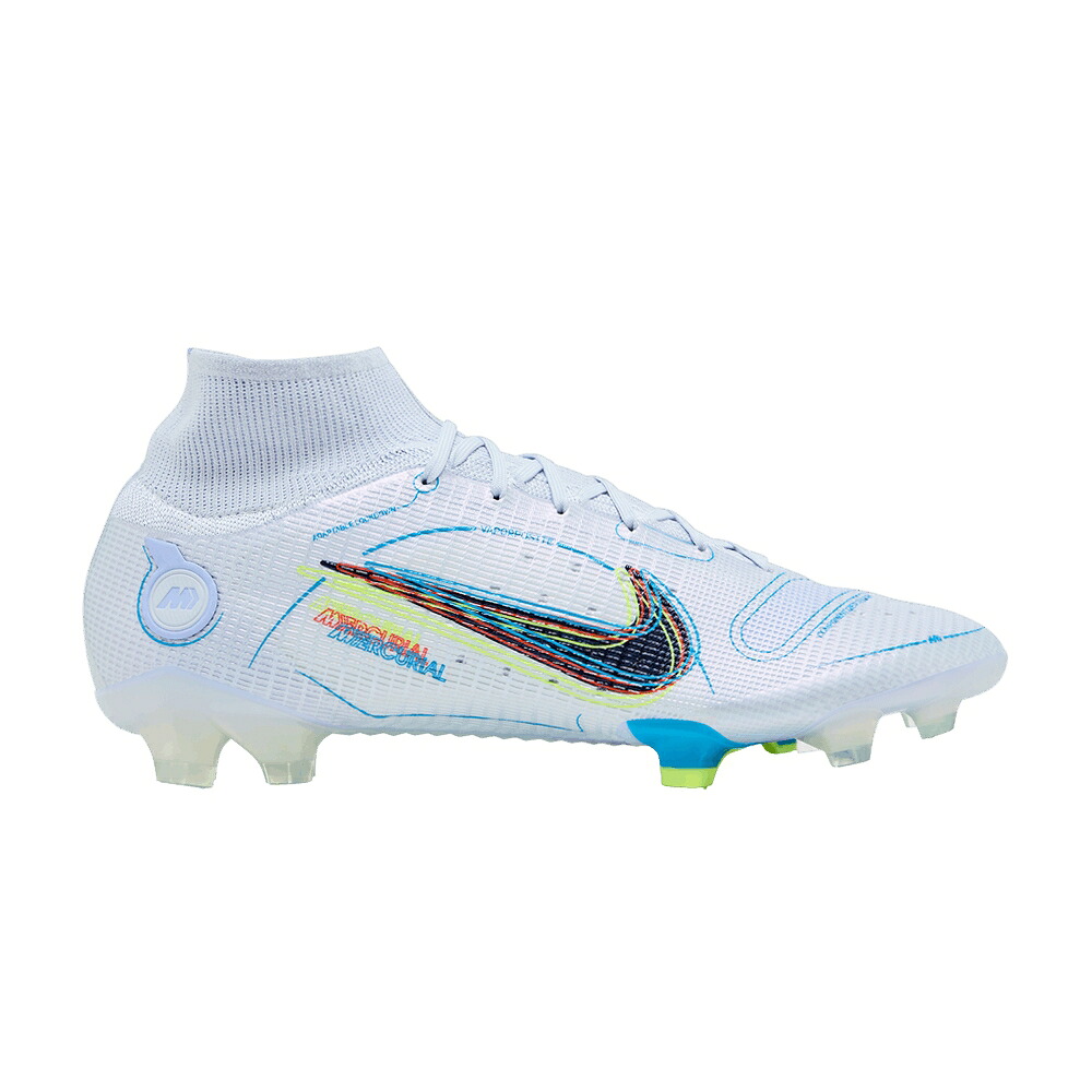 ナイキ エリート 薄墨色 薄墨色 レーザ \u0027PROGRESS PACK\u0027 スニーカー メンズ NIKE MERCURIAL SUPERFLY 8 ELITE FG / FOOTBALL GREY LIGHT MARINE LASER