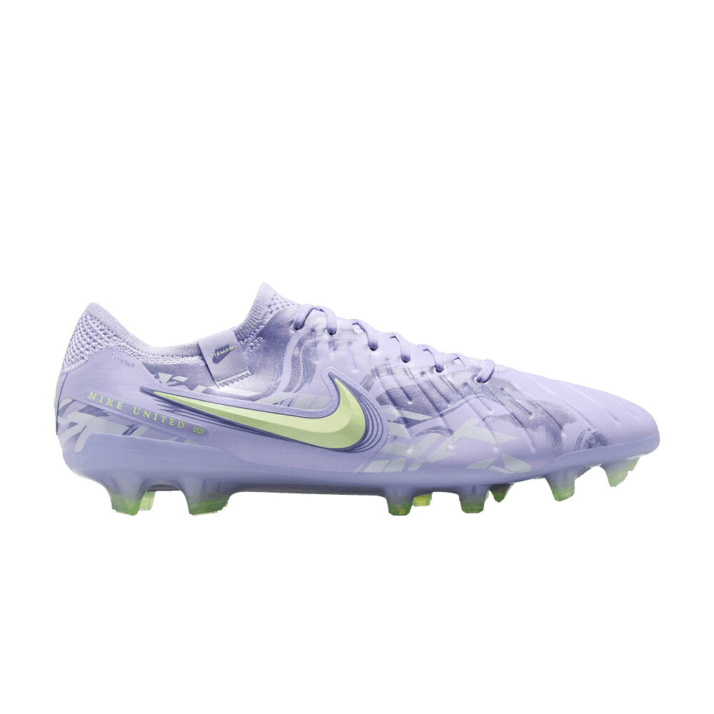 ナイキ ティエンポ レジェンド エリート 紫 パープル 'UNITED 2025' スニーカー メンズ NIKE TIEMPO LEGEND 10 ELITE FG PACK / PURPLE AGATE BARELY VOLT|スニケス