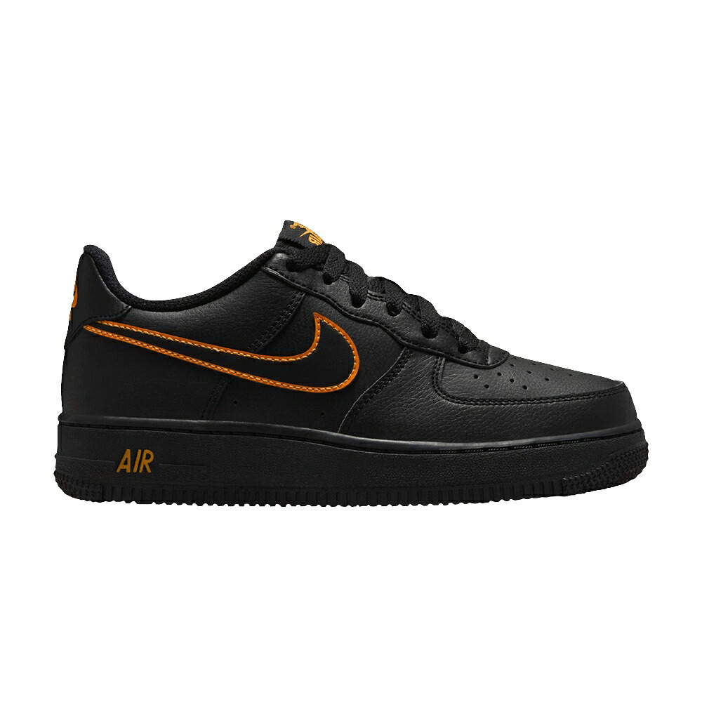 ナイキ 黒いこと 黒いこと 空軍 \u0027BLACK SUNDIAL\u0027 御坊っちゃん キッズ NIKE AIR FORCE 1 LOW GS / BLACK SUNDIAL もの言う花 マタニティ スニーカー