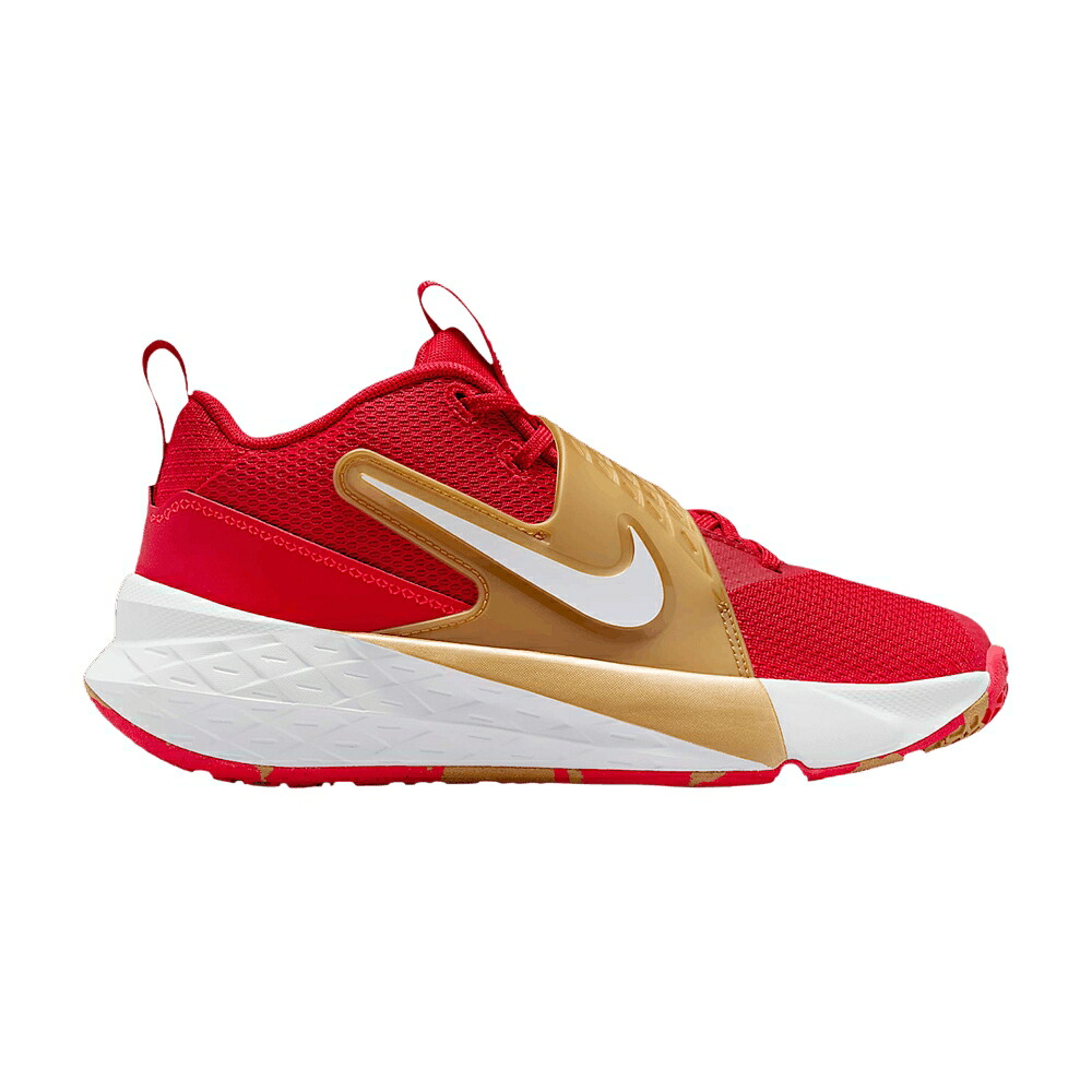 ナイキ チーム 赤 レッド ゴールド 'UNIVERSITY RED' ジュニア キッズ NIKE TEAM HUSTLE D 12 GS / UNIVERSITY RED METALLIC GOLD ベビー マタニティ スニーカー|スニケス