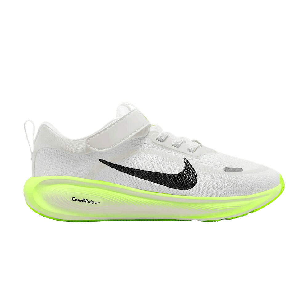 ナイキ 白色 ホワイト 黒色 ブラック 'SUMMIT VOLT' ジュニア キッズ NIKE STELLAR RIDE PS WHITE / WHITE SUMMIT WHITE VOLT BLACK ベビー マタニティ スニーカー