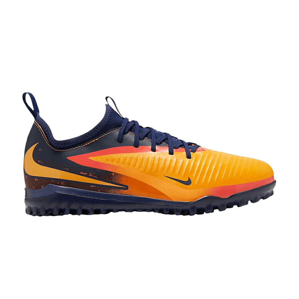 ナイキ アカデミー レーザー 橙 オレンジ 青色 ブルー 'PRECISION PRESSURE' ジュニア キッズ NIKE ERLING HAALAND X PHANTOM 6 LOW ACADEMY TF GS UNDER / LASER ORANGE BLUE VOID LEMON ベビー マタニティ スニーカー