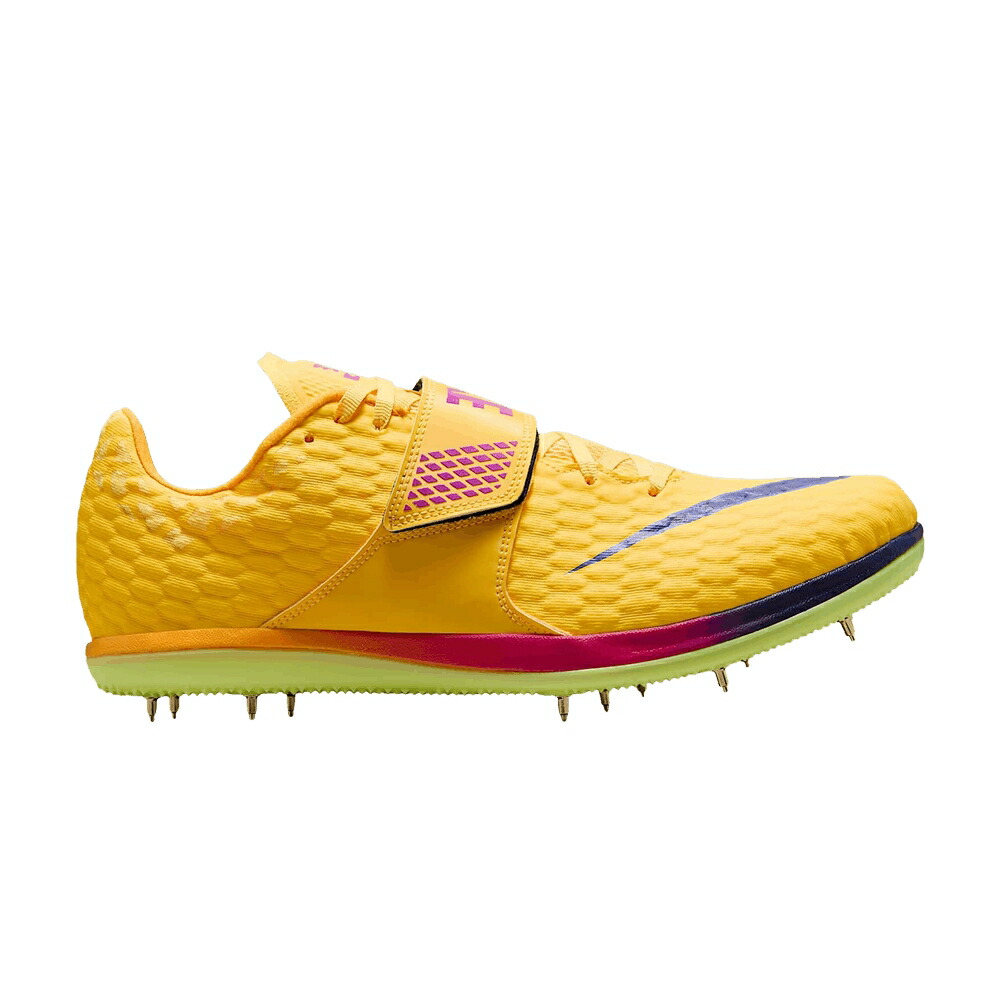 ナイキ 御機嫌 エリート メガ 青み 青色 \u0027CITRON PULSE\u0027 スニーカー メンズ NIKE HIGH JUMP ELITE / CITRON PULSE MEGA BLUE VIVID