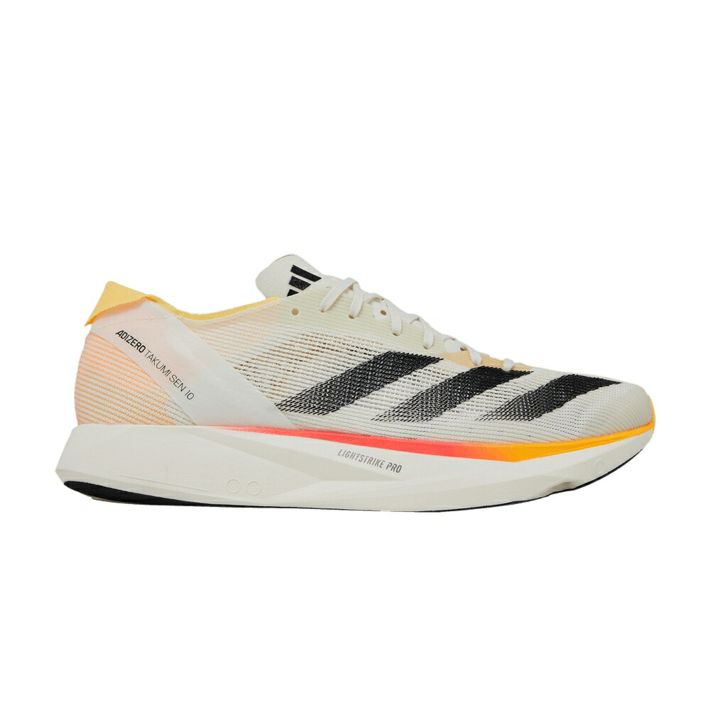 アディダス アディゼロ アイボリー コア 黒色 ブラック 白色 ホワイト 'IVORY PACK' スニーカー メンズ ADIDAS ADIZERO TAKUMI SEN 10 / IVORY CORE BLACK OFF WHITE 46,140円