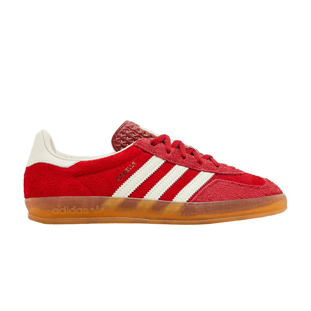 アディダス ガゼル マルーン 白色 ホワイト ACTIVE GUM スニーカー レディース ADIDAS WMNS GAZELLE INDOOR MAROON / ACTIVE MAROON OFF WHITE GUM