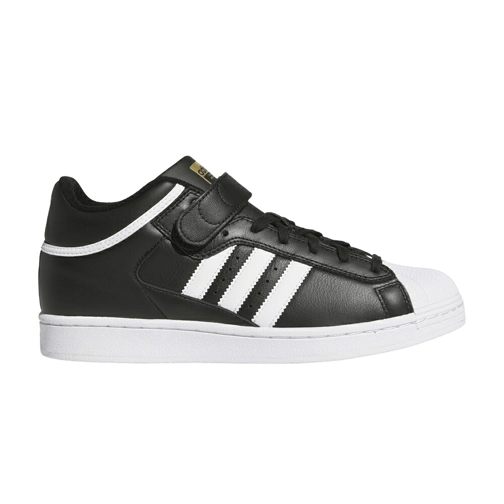 アディダス プロ シェル 黒色 ブラック コア 白色 ホワイト ゴールド 'CORE WHITE' スニーカー メンズ ADIDAS PRO SHELL ADV BLACK CLOUD / CORE BLACK CLOUD WHITE GOLD