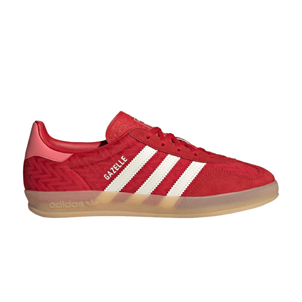アディダス ガゼル コア 白色 ホワイト 'BETTER WHITE' スニーカー レディース ADIDAS WMNS GAZELLE INDOOR SCARLET CORE / BETTER SCARLET CORE WHITE 32,695円