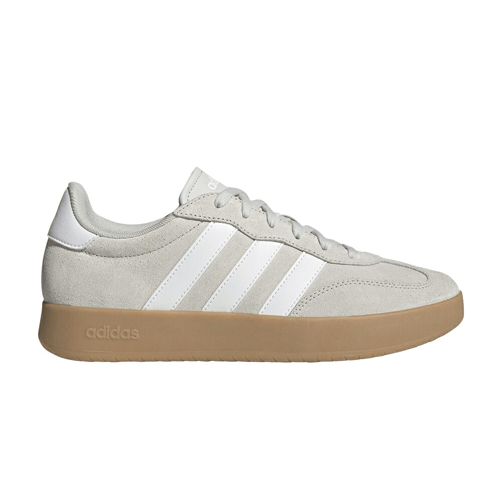 アディダス 白いこと 白いこと 薄墨色 薄墨色 \u0027GREY GUM\u0027 スニーカー メンズ ADIDAS BARREDA WHITE / GREY FOOTWEAR WHITE GUM