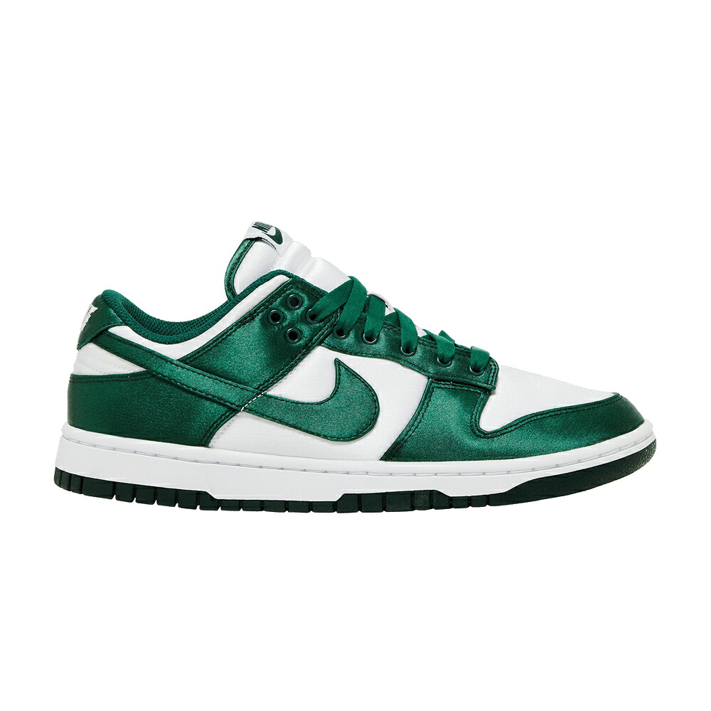 ナイキ ダンク 白いこと 白いこと 野球クラブ 緑 緑であること ダンクロー \u0027SATIN GREEN\u0027 スニーカー レディース NIKE WMNS DUNK LOW / WHITE TEAM GREEN
