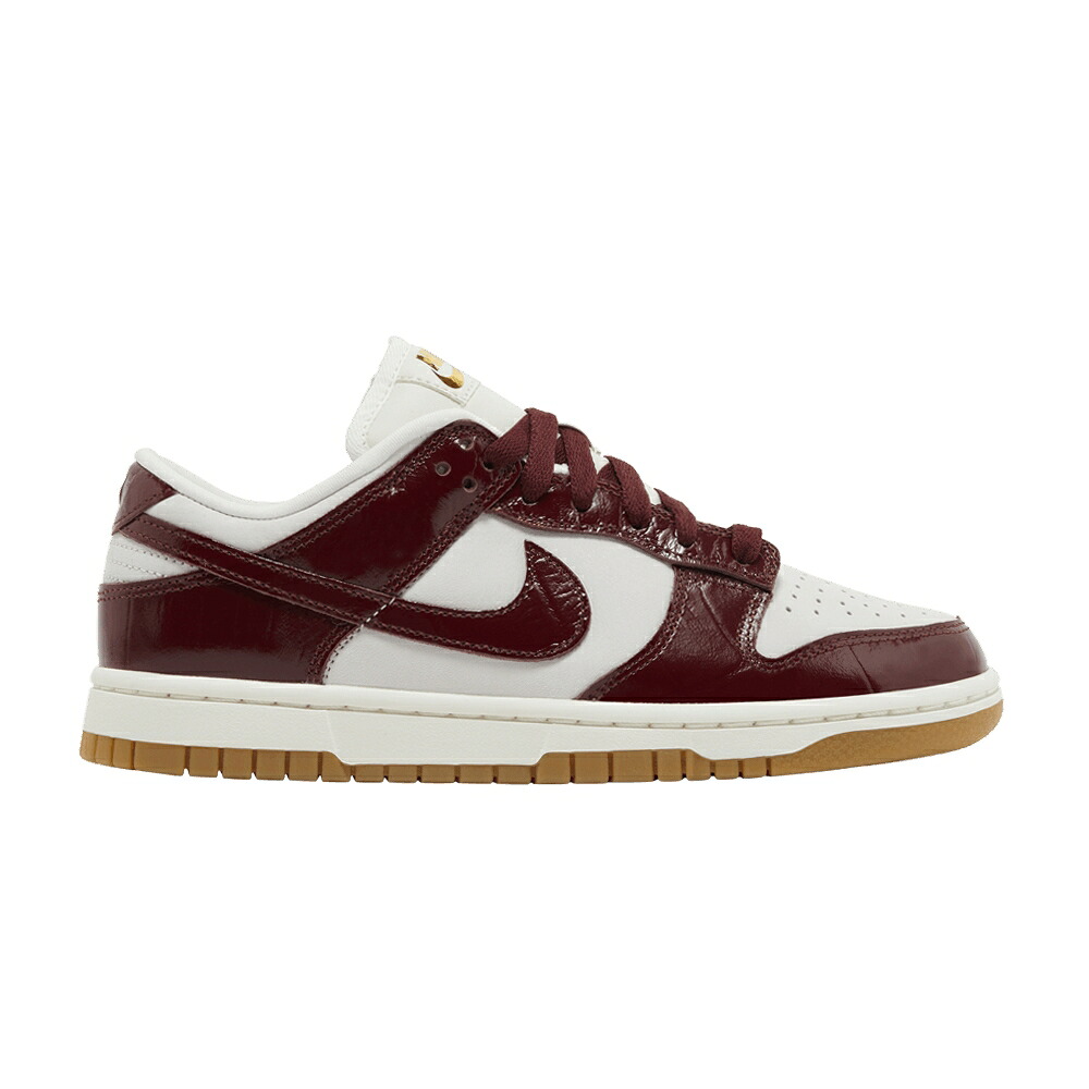 ナイキ ダンク 赤 レッド チーム ダンクロー 'TEAM CROC' スニーカー レディース NIKE WMNS DUNK LOW LX RED / PHANTOM DARK TEAM RED SAIL GUM|スニケス