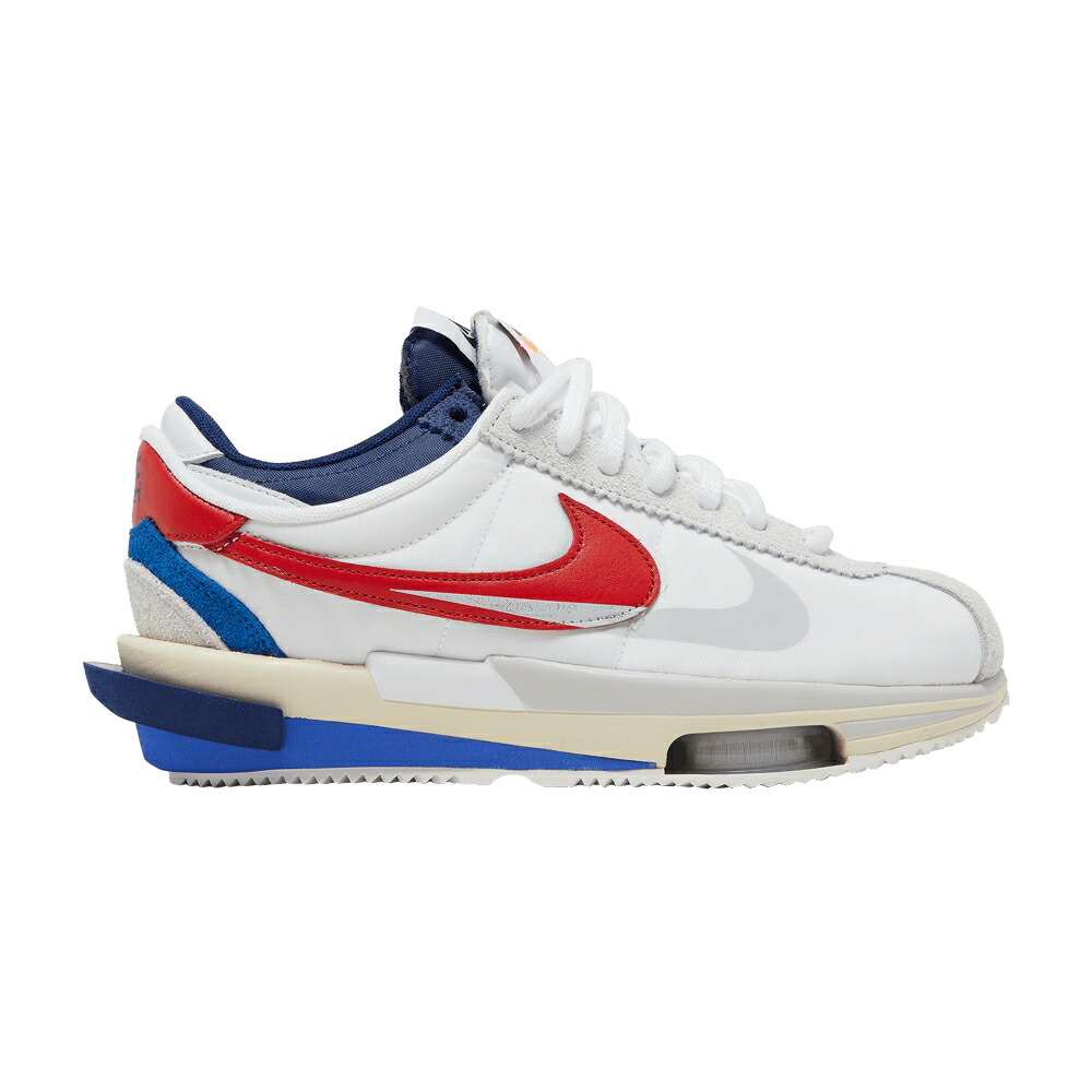 ナイキ 望遠レンズ コルテッツ 白いこと 白いこと 赤 赤いこと \u0027OG\u0027 スニーカー メンズ NIKE SACAI X ZOOM CORTEZ SP / WHITE VARSITY RED VARSITY ROYAL