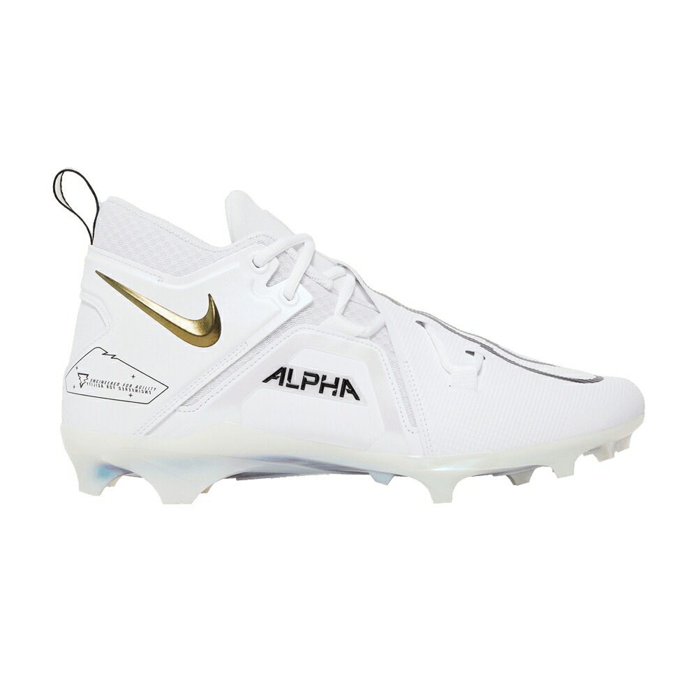 ナイキ アルファ プロ 黒色 ブラック 白色 ホワイト WHITE GOLD スニーカー メンズ NIKE ALPHA MENACE PRO 3 BLACK / WHITE WHITE BLACK