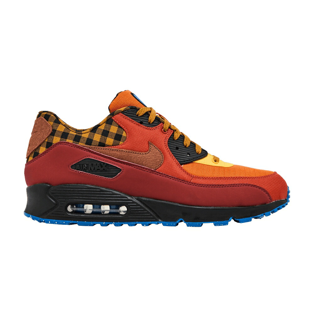 ナイキ マックス 割り増し金 ゴールド スエードクロス スウェード エア湖マックス \u0027CAMPING\u0027 スニーカー メンズ NIKE AIR MAX 90 PREMIUM / DARK CAYENNE COGNAC GOLD SUEDE