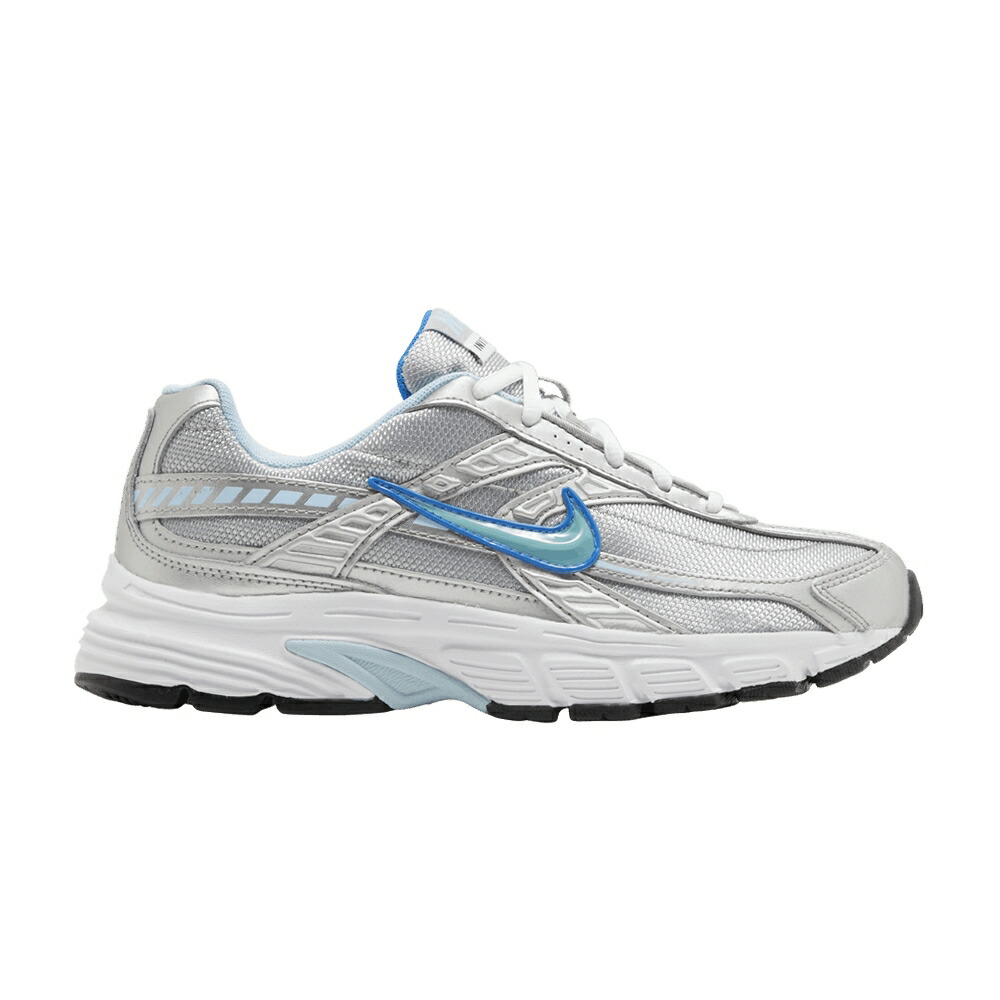 ナイキ しろがね色 しろがね色 青み 青色 白いこと 白いこと \u0027METALLIC BLUE\u0027 スニーカー レディース NIKE WMNS INITIATOR SILVER ICE / METALLIC SILVER ICE BLUE WHITE