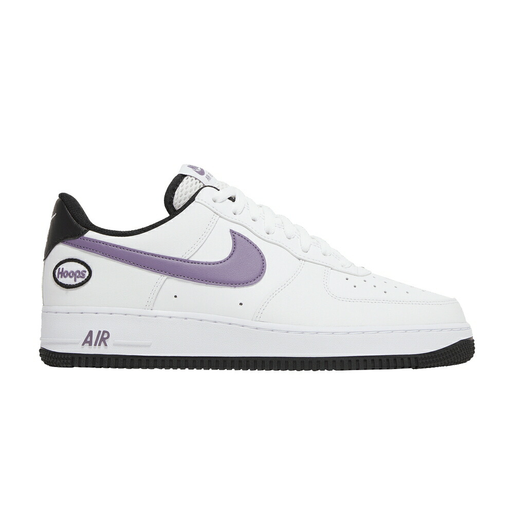 ナイキ 白色 ホワイト 紫 パープル 黒色 ブラック エアフォース 07 HOOPS PURPLE スニーカー メンズ NIKE AIR FORCE 1 LV8 - WHITE CANYON / WHITE CANYON PURPLE BLACK WHITE