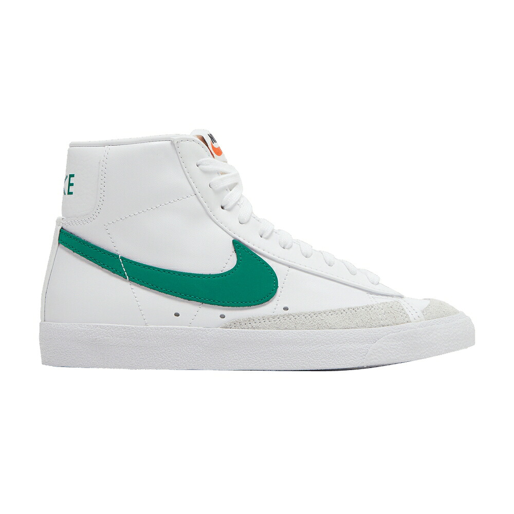 ナイキ ブレイザー ミッド ビンテージ ヴィンテージ 白いこと 白いこと \u002777 \u0027WHITE MALACHITE\u0027 スニーカー レディース NIKE WMNS BLAZER MID VINTAGE / WHITE WHITE PEACH MALACHITE