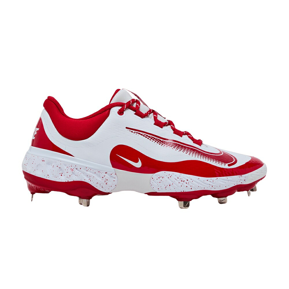 ナイキ アルファ ハラチ エリート 白色 ホワイト 赤 レッド アルファハラチ WHITE RED スニーカー メンズ NIKE ALPHA HUARACHE ELITE 4 LOW UNIVERSITY / WHITE UNIVERSITY RED