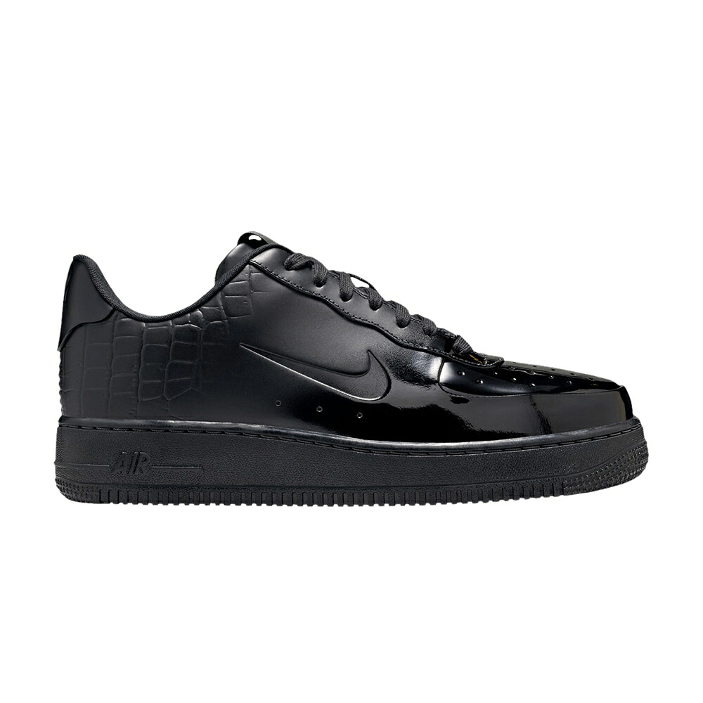 ナイキ 黒色 ブラック エアフォース 'MADE ITALY' スニーカー レディース NIKE WMNS AIR FORCE 1 LOW IN / BLACK|スニケス
