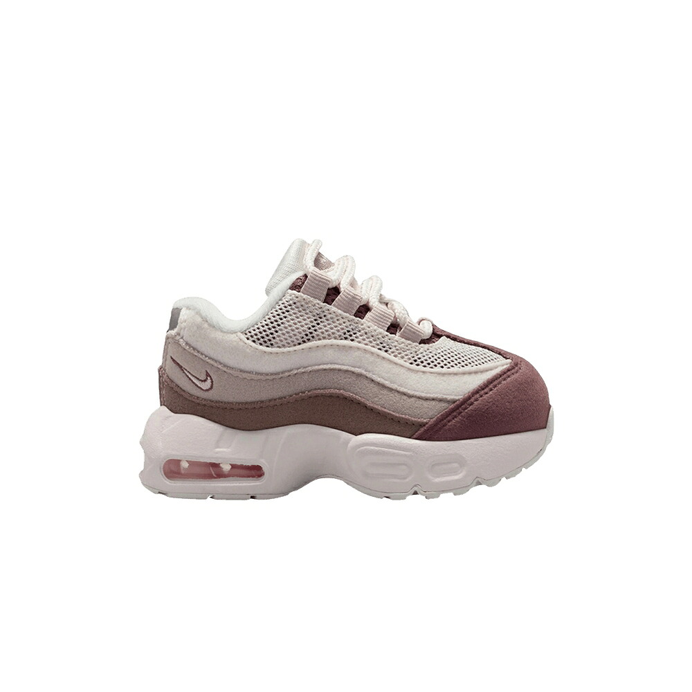 ナイキ マックス 白いこと 白いこと 純然たる プラチナム \u0027PHANTOM RED\u0027 もの言う花 NIKE LITTLE MAX 95 TD SILT / SUMMIT WHITE PURE PLATINUM