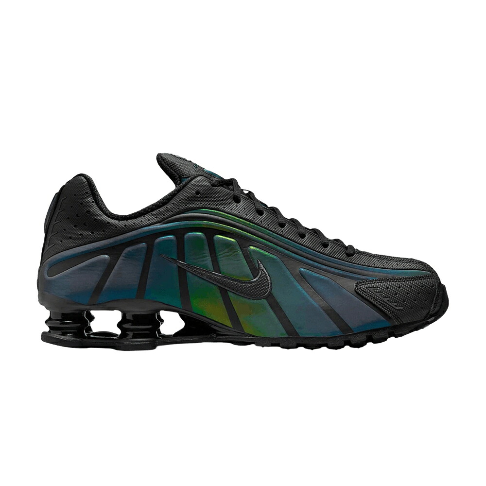 ナイキ ショックス 黒いこと 黒いこと \u0027BLACK SEAWEED\u0027 スニーカー メンズ NIKE SHOX R4 SE / BLACK SEAWEED LIGHT LEMON TWIST