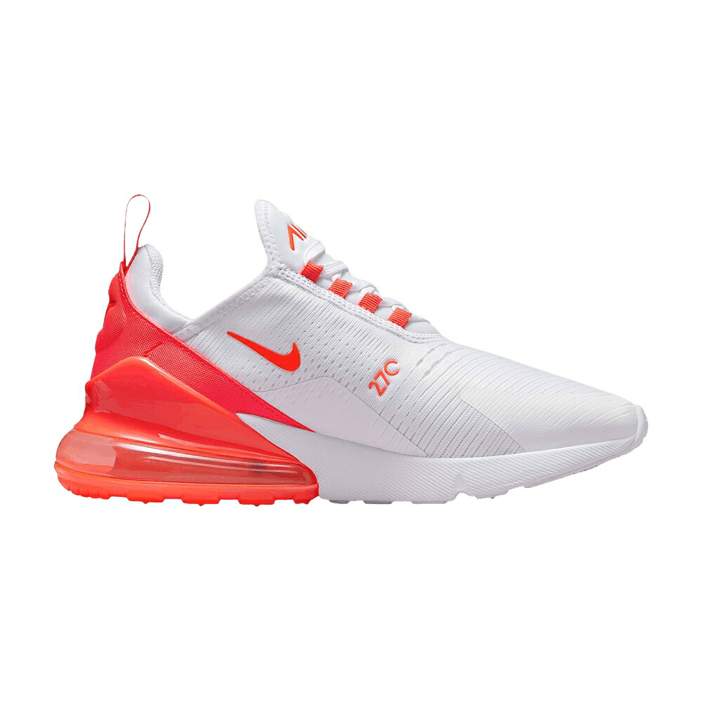 ナイキ マックス 白いこと 白いこと クリムゾン 大気圏マックス \u0027WHITE CRIMSON\u0027 スニーカー レディース NIKE WMNS AIR MAX 270 BRIGHT / WHITE WHITE BRIGHT CRIMSON