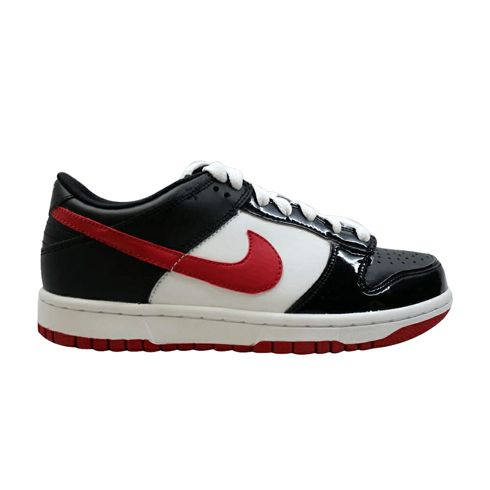 ナイキ ダンク 黒色 ブラック 赤 レッド 白色 ホワイト ダンクロー ジュニア キッズ NIKE DUNK LOW GS / BLACK VARSITY RED WHITE VARSITY ベビー マタニティ スニーカー