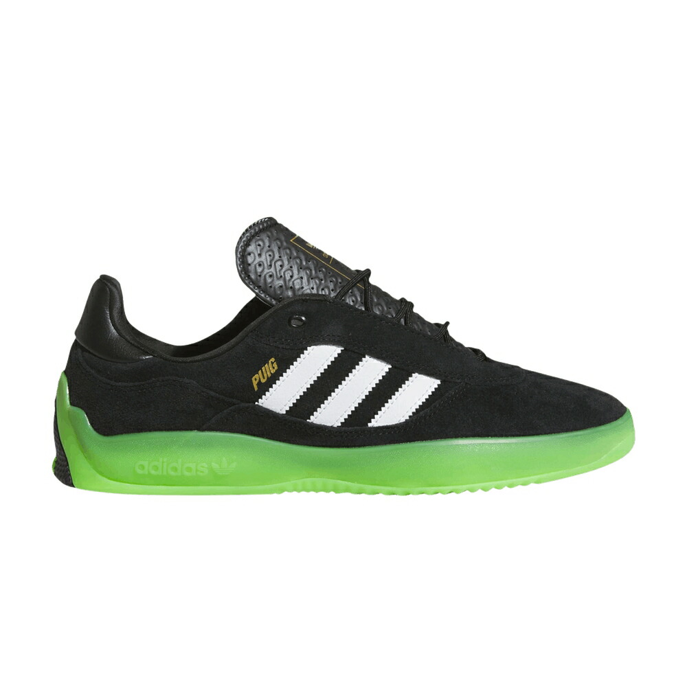 アディダス 白色 ホワイト コア 黒色 ブラック BLACK GREEN スニーカー メンズ ADIDAS PUIG WHITE SEMI SOLAR / CORE BLACK CLOUD WHITE SEMI