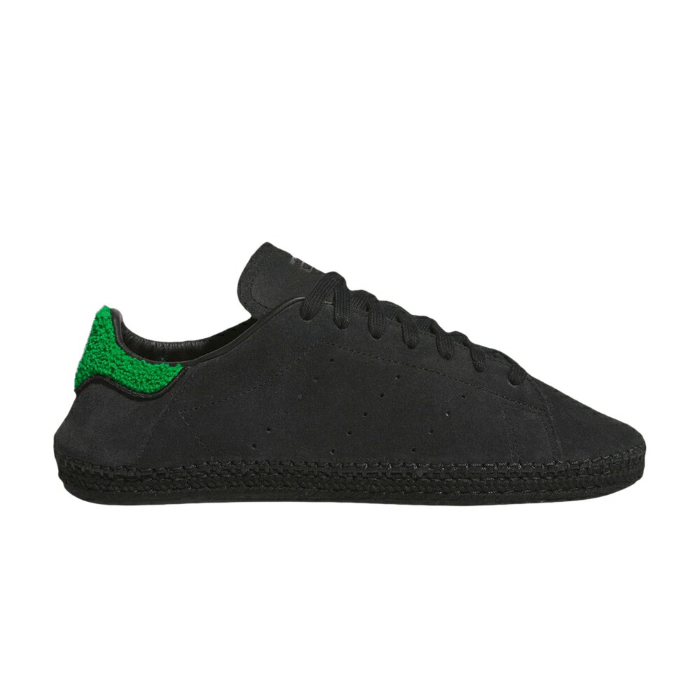 アディダス クロット コア 黒色 ブラック 緑 グリーン スタンスミス 'BLACK GREEN' スニーカー メンズ ADIDAS CLOT X STAN SMITH ESPADRILLE / CORE BLACK GREEN CORE BLACK