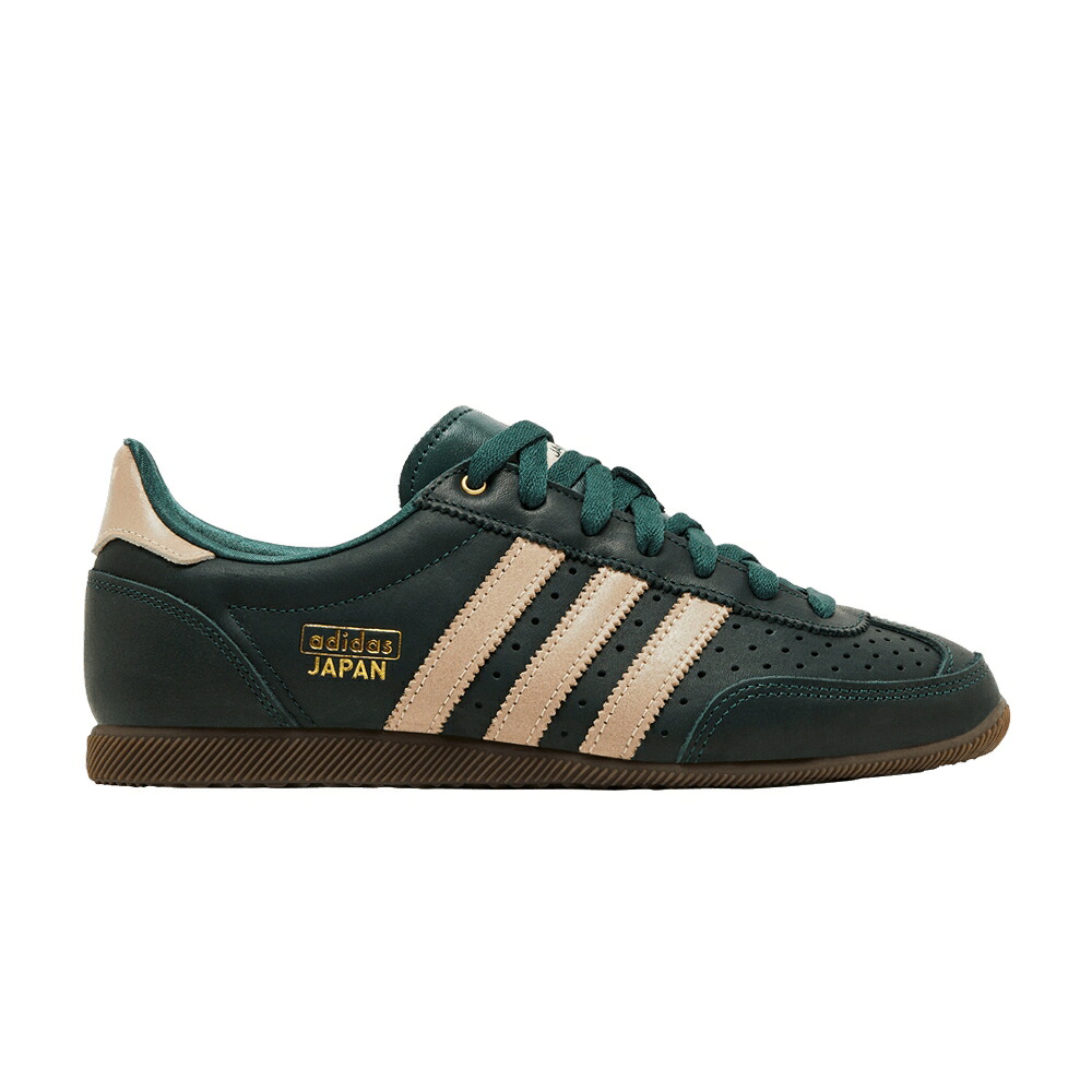 アディダス 緑 緑であること 砂色 沙子 \u0027MINERAL SAND\u0027 スニーカー レディース ADIDAS WMNS JAPAN GREEN CRYSTAL / MINERAL GREEN CRYSTAL SAND