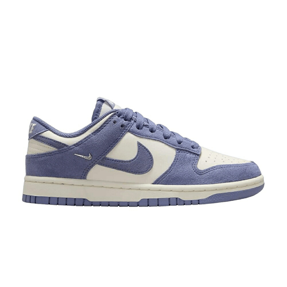 ナイキ ダンク スウッシュ スウォッシュ 銀色 シルバー ダンクロー 'MINI INDIGO' スニーカー レディース NIKE WMNS DUNK LOW SWOOSH - WORLD / SAIL METALLIC SILVER WORLD