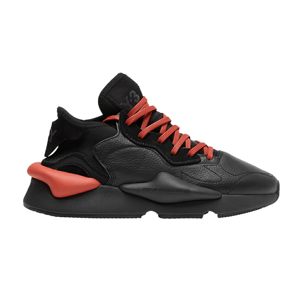 アディダス トライブ 黒色 ブラック 橙 オレンジ BLACK ORANGE スニーカー メンズ ADIDAS Y-3 KAIWA TRIBE / BLACK BLACK TRIBE ORANGE