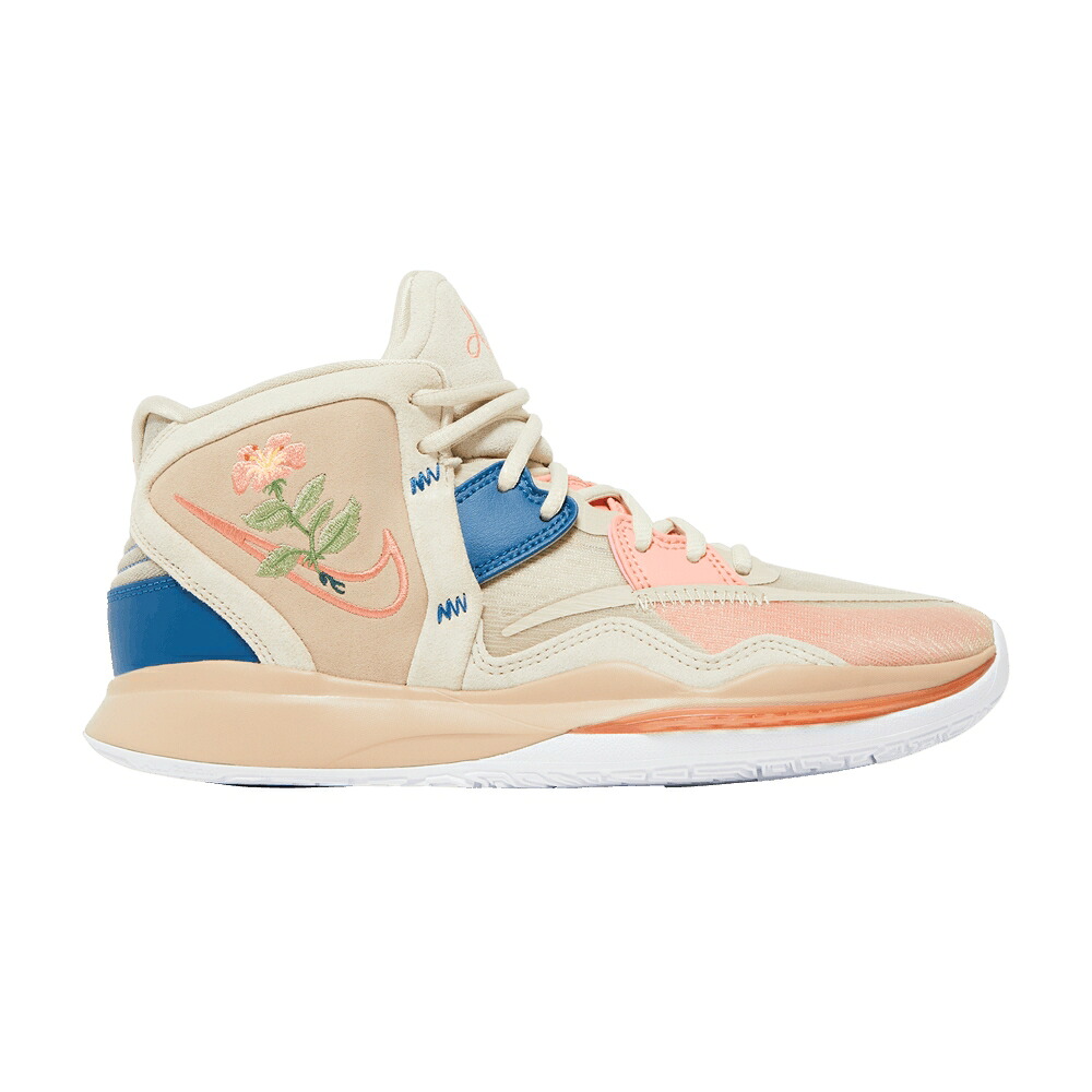 ナイキ カイリー \u0027FLORAL\u0027 スニーカー メンズ NIKE KYRIE INFINITY EP / RATTAN MADDER ROOT MARINA HEMP
