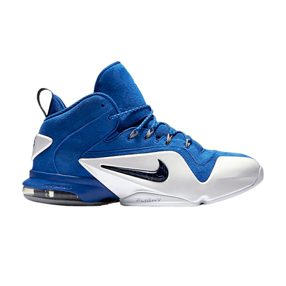 ナイキ ズーム ペニー ゲーム 黒色 ブラック 白色 ホワイト 'MEMPHIS' ゲームロイヤル 青 ブルー スニーカー メンズ NIKE ZOOM PENNY 6 / GAME ROYAL BLACK WHITE