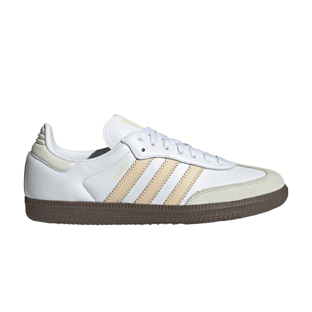アディダス サンバ 砂色 砂子 白いこと 白いこと \u0027WHITE STRATA\u0027 スニーカー レディース ADIDAS WMNS SAMBA OG SAND / CLOUD WHITE SAND STRATA OFF
