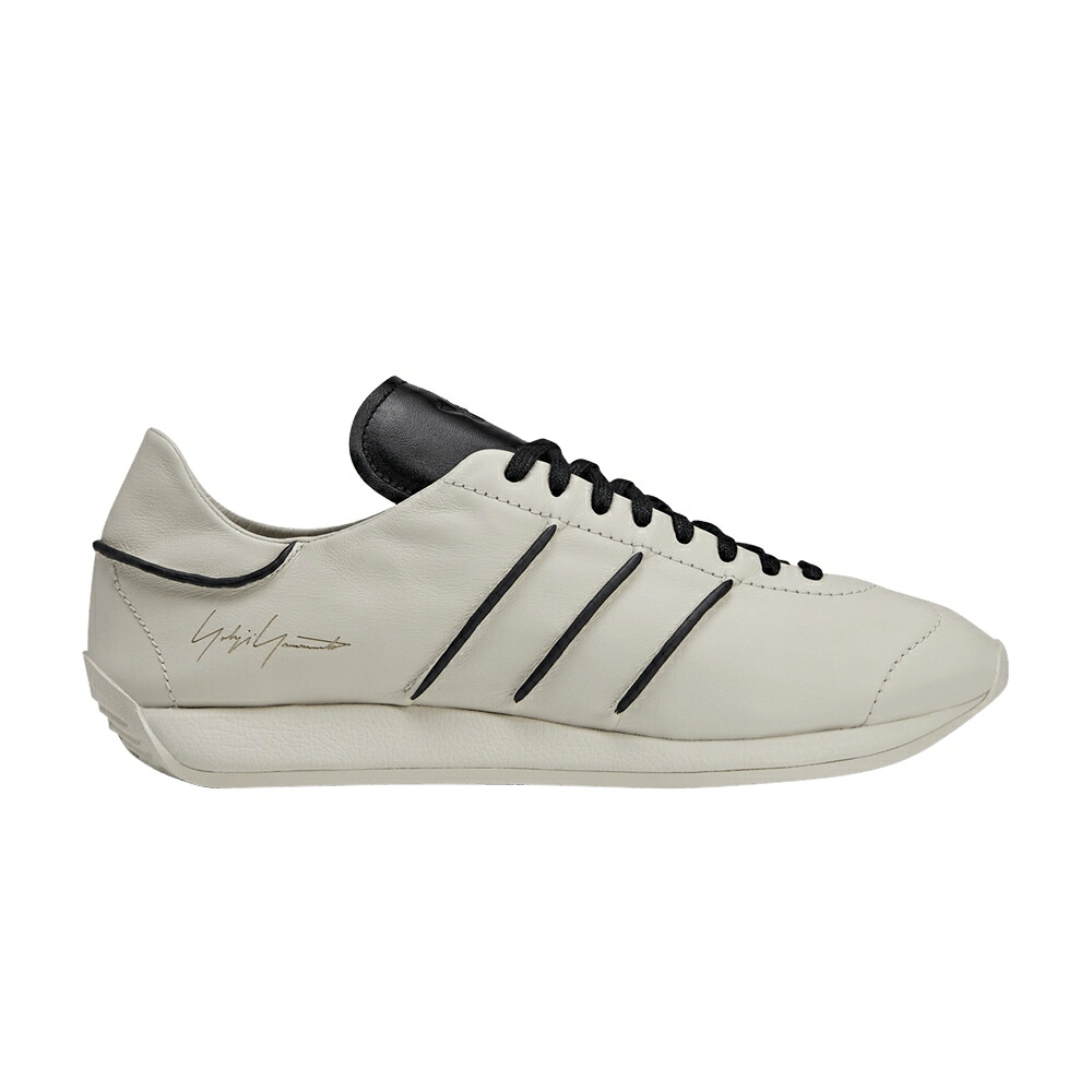 アディダス カントリー 黒色 ブラック 'TALC BLACK' スニーカー メンズ ADIDAS Y-3 COUNTRY / TALC TALC BLACK