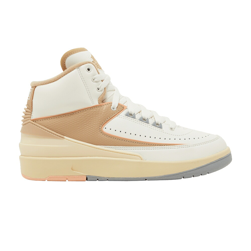 ナイキ エアジョーダン \u0027SUNSET HAZE\u0027 スニーカー レディース AIR JORDAN WMNS AIR JORDAN 2 RETRO / SAIL DESERT SUNSET HAZE LIGHT