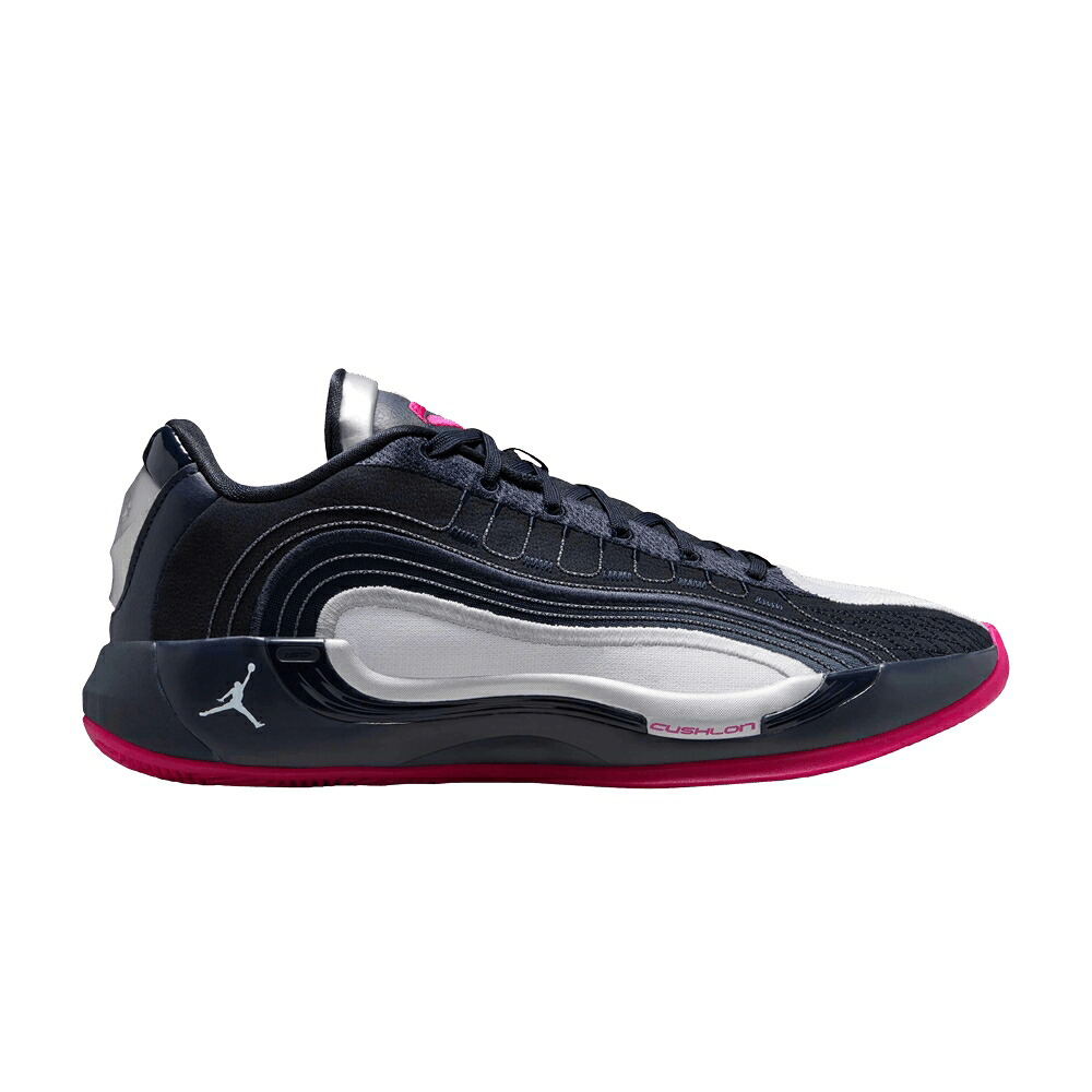 ナイキ しろがね色 しろがね色 エアジョーダン \u0027NAVIDOR\u0027 スニーカー メンズ AIR JORDAN AIR JORDAN LUKA 4 / DARK OBSIDIAN METALLIC SILVER