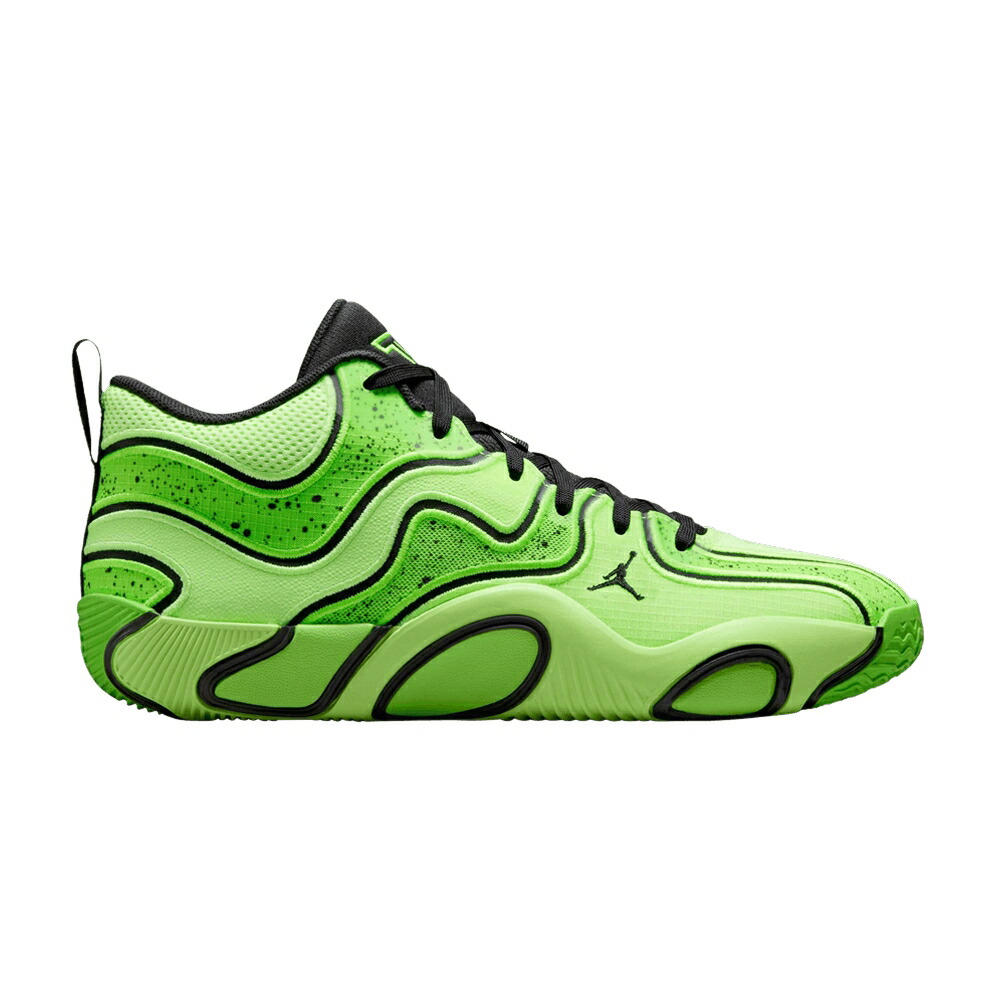 ナイキ 緑 グリーン 黒色 ブラック エアジョーダン 6TH MAN スニーカー メンズ AIR JORDAN AIR JORDAN TATUM 3 PF / GHOST GREEN ELECTRIC GREEN BLACK