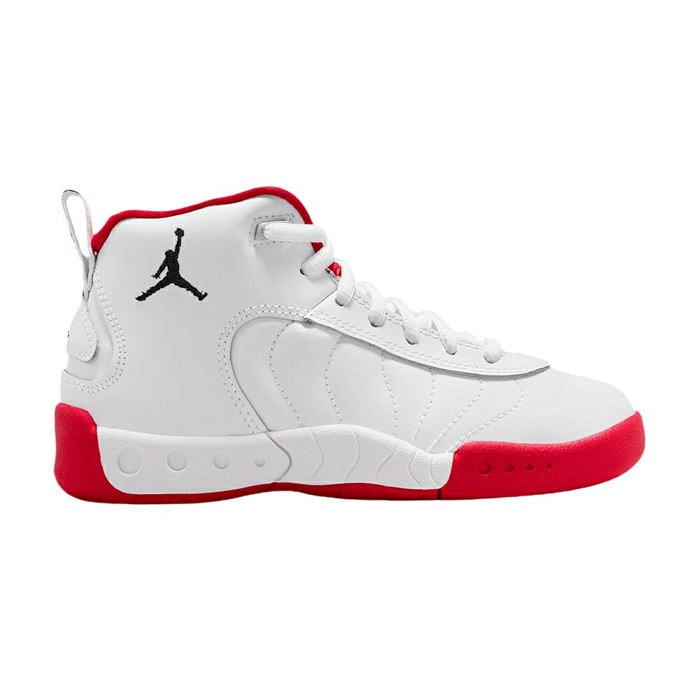ナイキ ジャンプマン プロ 白色 ホワイト 赤 レッド 銀色 シルバー エアジョーダン 'WHITE RED' ジュニア キッズ AIR JORDAN AIR JORDAN JUMPMAN PRO PS TRUE / WHITE TRUE RED METALLIC SILVER ベビー マタニティ