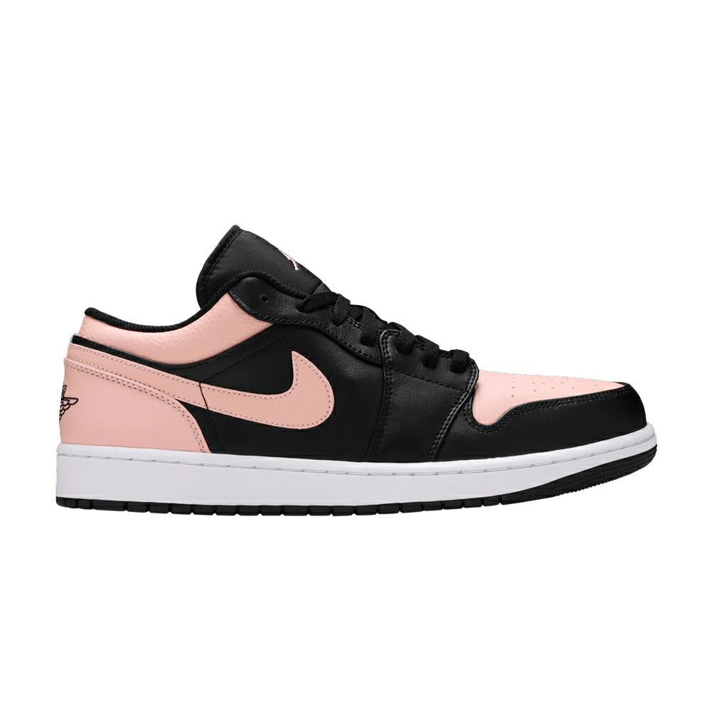 ナイキ 黒色 ブラック クリムゾン ピンク エアジョーダン CRIMSON TINT スニーカー メンズ AIR JORDAN AIR JORDAN 1 LOW / BLACK CRIMSON TINT HYPER PINK