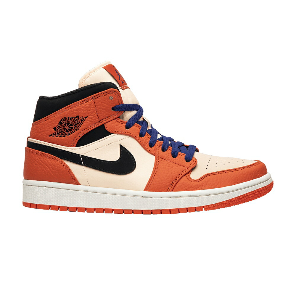ナイキ ミッド チーム 橙 オレンジ 黒色 ブラック エアジョーダン 'TEAM ORANGE' スニーカー メンズ AIR JORDAN AIR JORDAN 1 RETRO MID SE / TEAM ORANGE BLACK 93,115円
