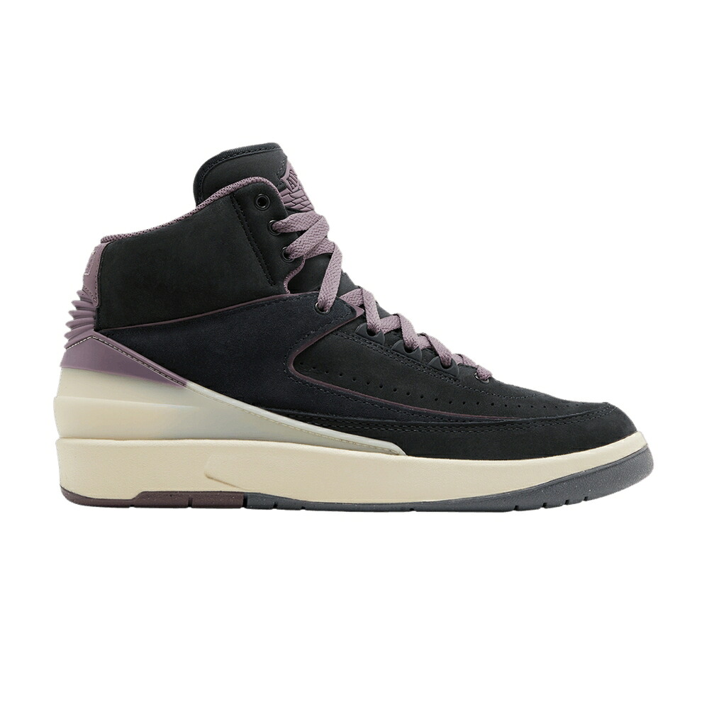 ナイキ 天の原 エアジョーダン \u0027OFF MAUVE\u0027 スニーカー レディース AIR JORDAN WMNS AIR JORDAN 2 RETRO NOIR / OFF NOIR SKY J MAUVE GUAVA ICE