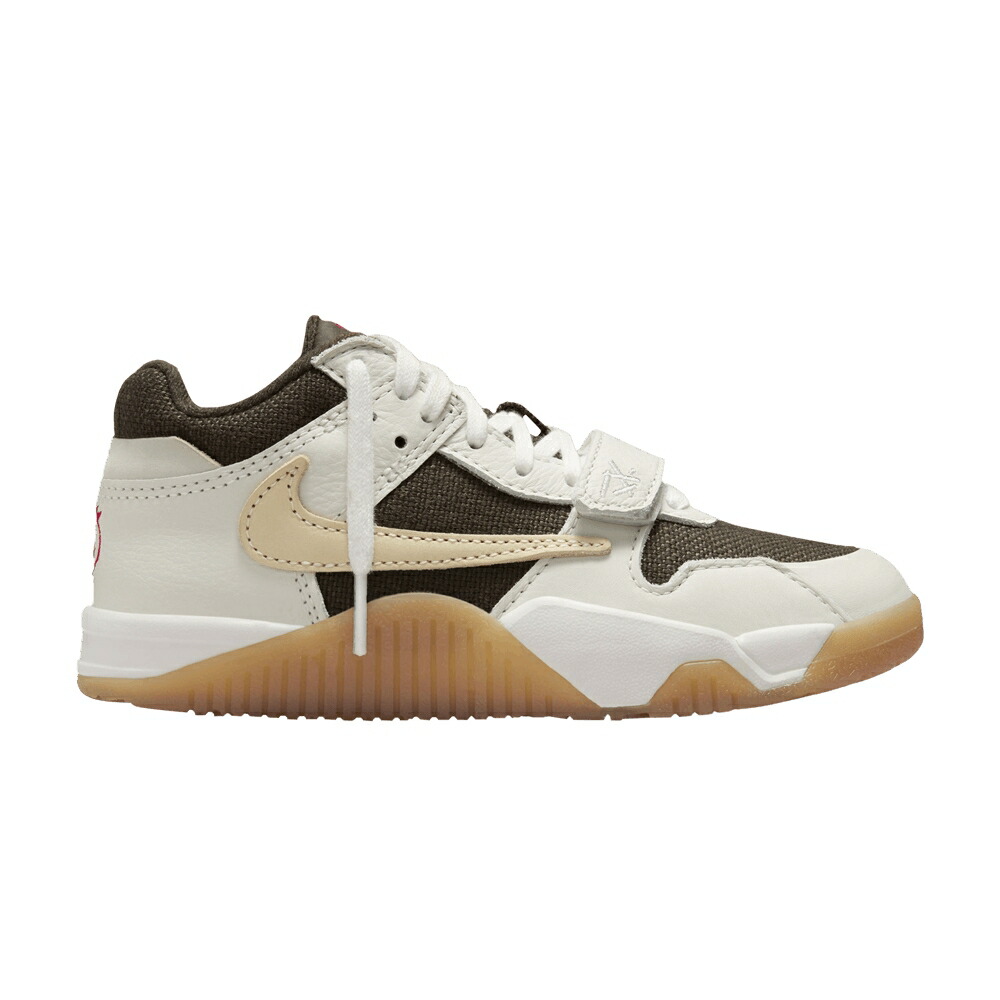 ナイキ 飛び降りるマン エアジョーダン トラヴィススコット \u0027SAIL\u0027 お坊っちゃん キッズ AIR JORDAN TRAVIS SCOTT X AIR JORDAN JUMPMAN JACK TR なおなお書き / SAIL MUSLIN DARK MOCHA もの言う花 マタニティ スニーカー