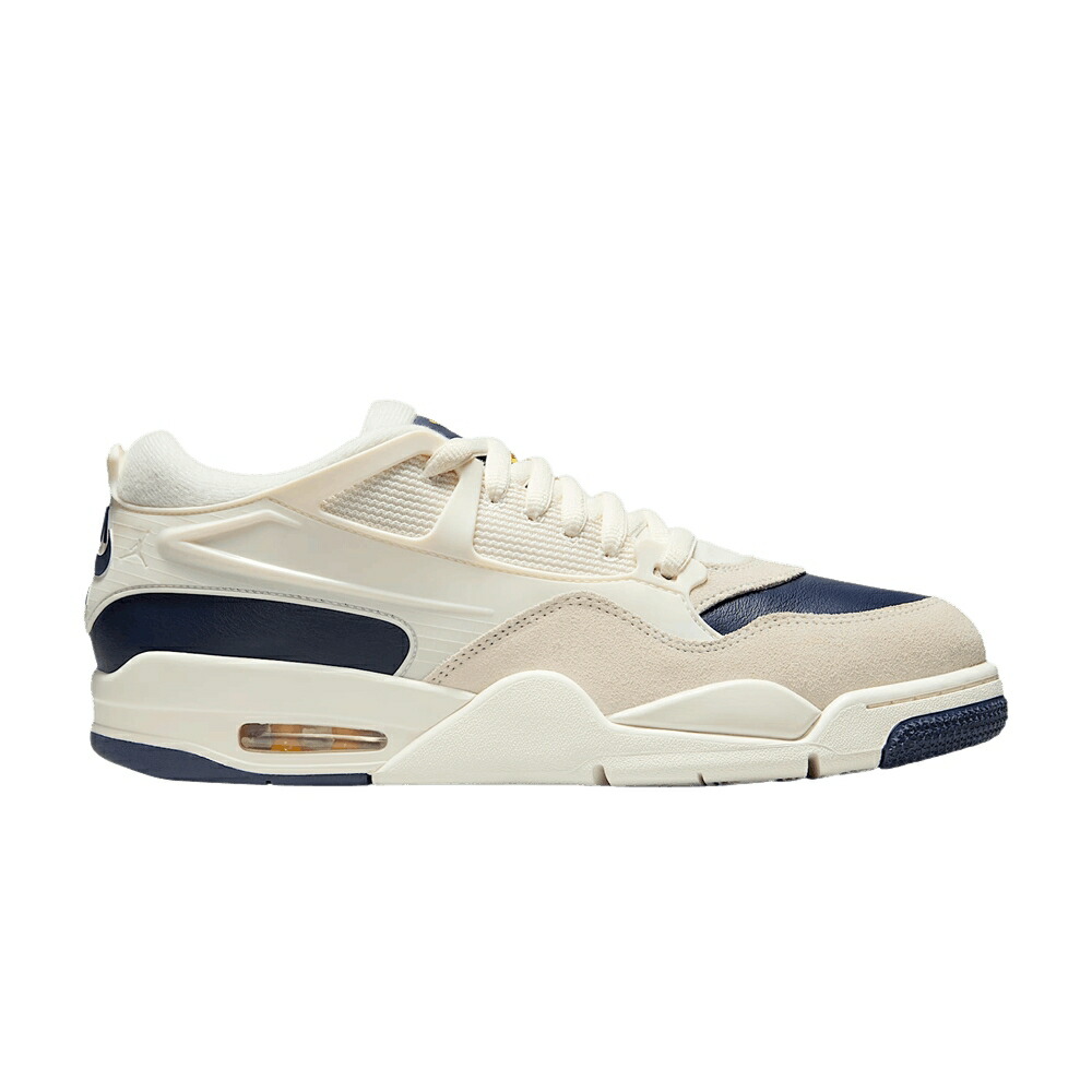 ナイキ ゴールド エアジョーダン \u0027SAIL PHANTOM\u0027 スニーカー メンズ AIR JORDAN AIR JORDAN 4 RM / SAIL PHANTOM UNIVERSITY GOLD