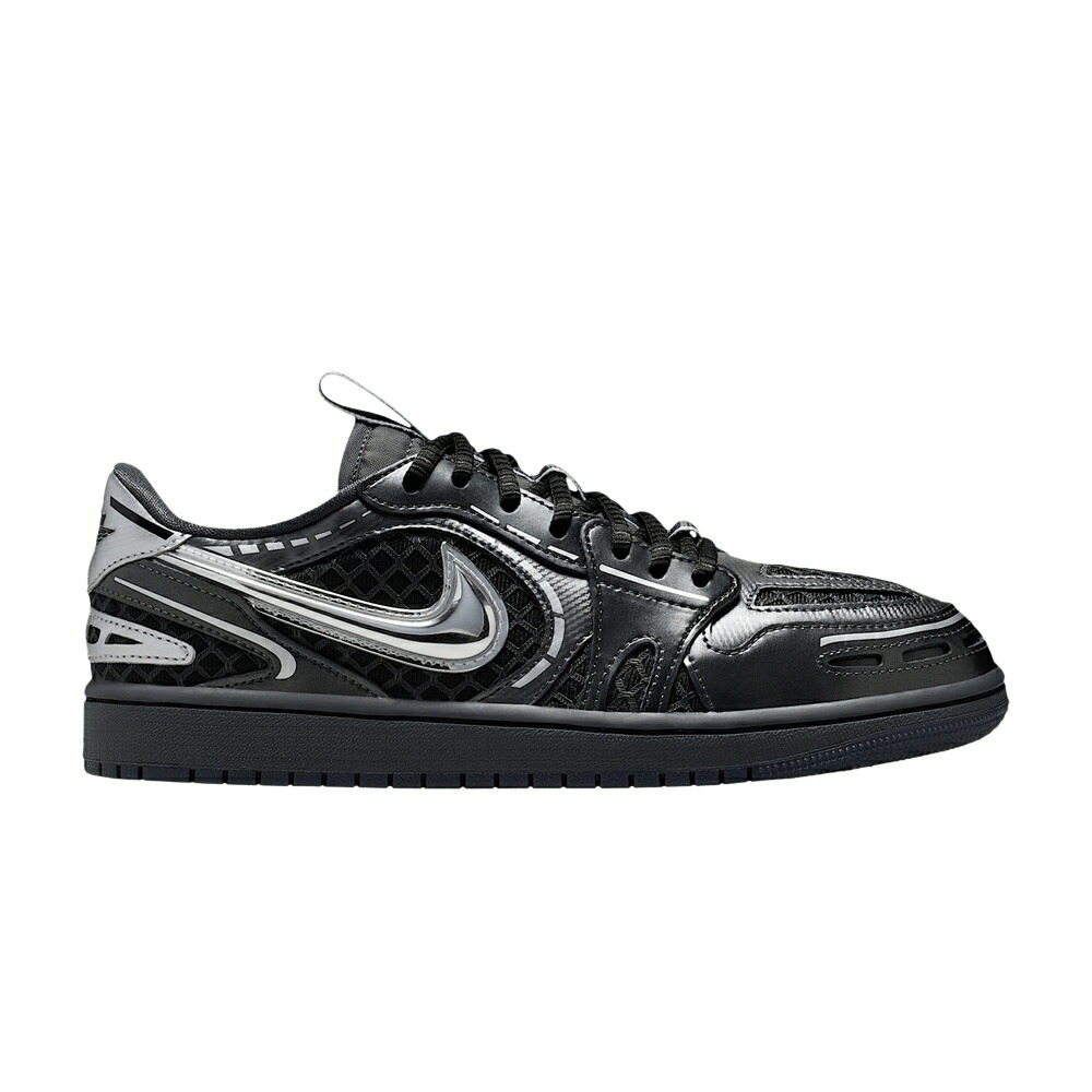 ナイキ 黒色 ブラック 白色 ホワイト エアジョーダン BLACK SILVER スニーカー メンズ AIR JORDAN AIR JORDAN 1 LOW METHOD OF MAKE BLACK/WHITE/ANTHRACITE/METALLIC / BLACK WHITE ANTHRACITE METALLIC