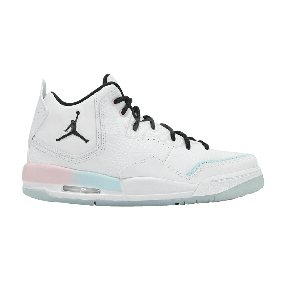 ナイキ 白色 ホワイト 黒色 ブラック エアジョーダン WHITE BLACK ジュニア キッズ AIR JORDAN AIR JORDAN COURTSIDE 23 GS / WHITE BLACK ベビー マタニティ スニーカー